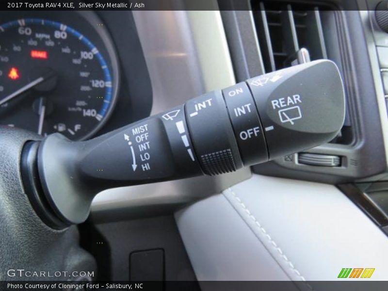 Silver Sky Metallic / Ash 2017 Toyota RAV4 XLE