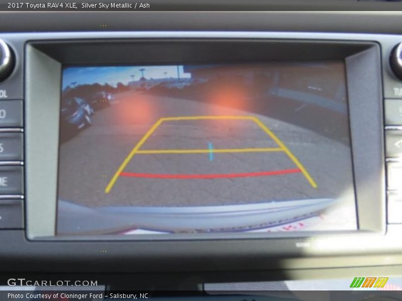 Silver Sky Metallic / Ash 2017 Toyota RAV4 XLE