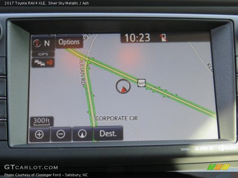 Silver Sky Metallic / Ash 2017 Toyota RAV4 XLE