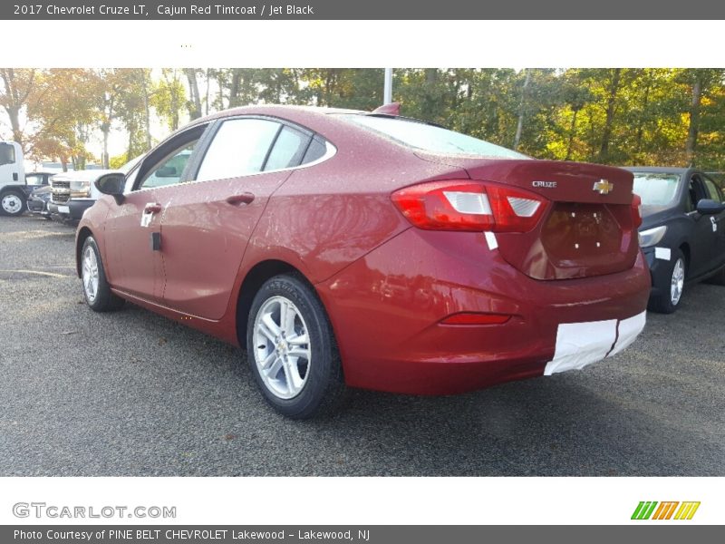Cajun Red Tintcoat / Jet Black 2017 Chevrolet Cruze LT