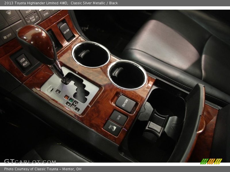 Classic Silver Metallic / Black 2013 Toyota Highlander Limited 4WD