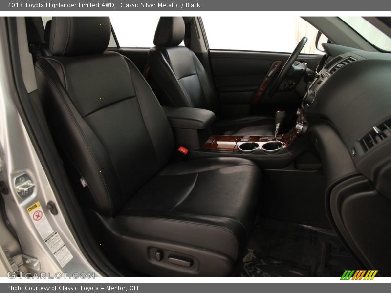 Classic Silver Metallic / Black 2013 Toyota Highlander Limited 4WD
