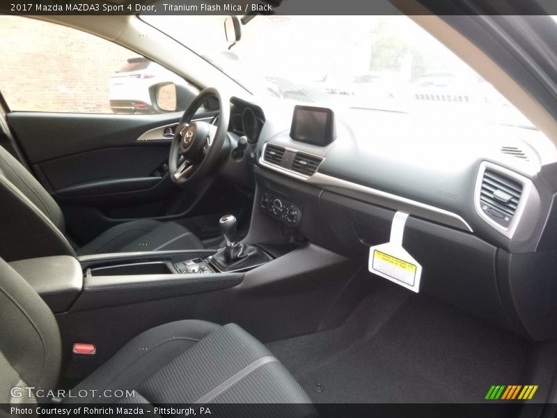 Dashboard of 2017 MAZDA3 Sport 4 Door