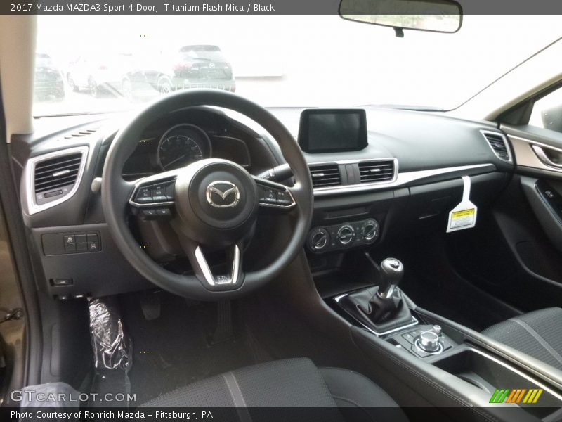 Dashboard of 2017 MAZDA3 Sport 4 Door