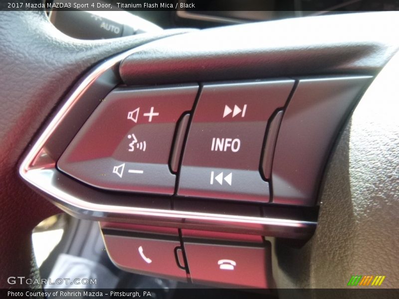 Controls of 2017 MAZDA3 Sport 4 Door