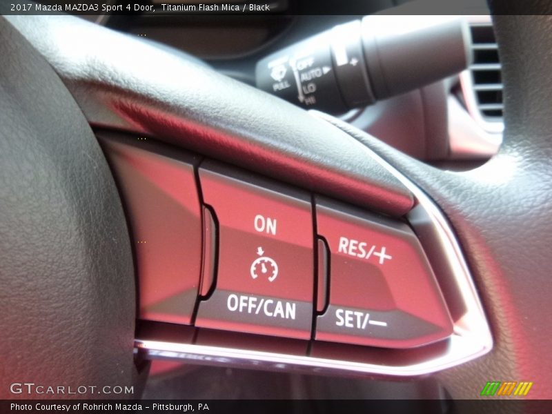 Controls of 2017 MAZDA3 Sport 4 Door