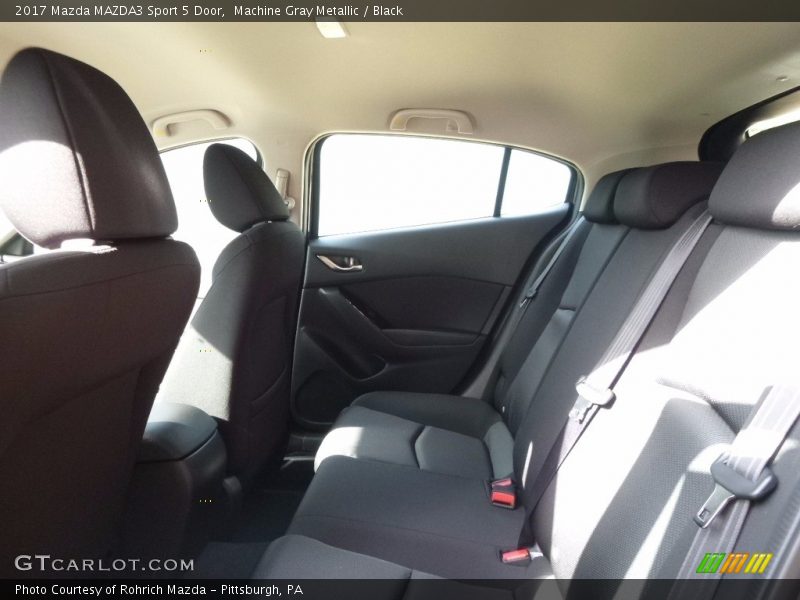 Rear Seat of 2017 MAZDA3 Sport 5 Door
