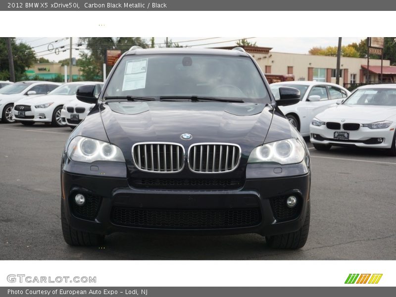 Carbon Black Metallic / Black 2012 BMW X5 xDrive50i