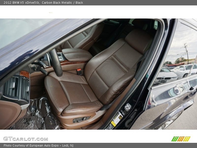 Carbon Black Metallic / Black 2012 BMW X5 xDrive50i