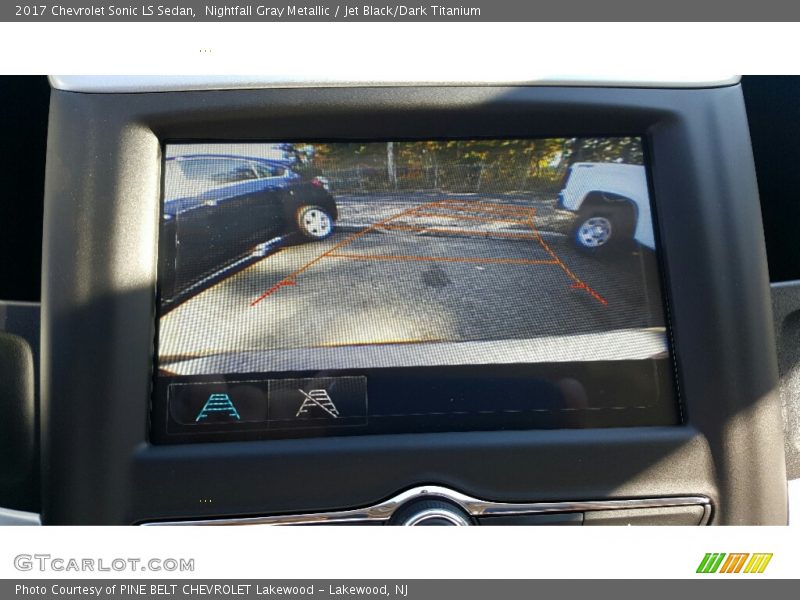 Nightfall Gray Metallic / Jet Black/Dark Titanium 2017 Chevrolet Sonic LS Sedan