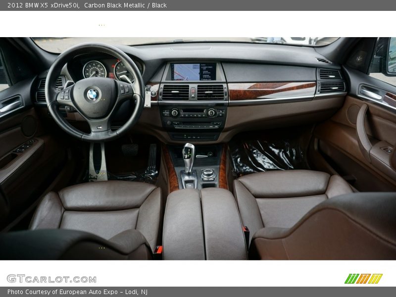 Carbon Black Metallic / Black 2012 BMW X5 xDrive50i