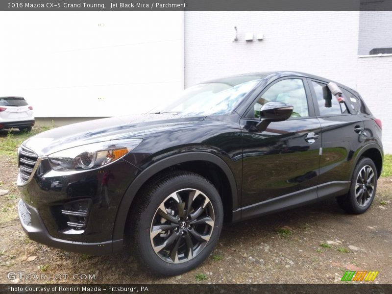 Jet Black Mica / Parchment 2016 Mazda CX-5 Grand Touring