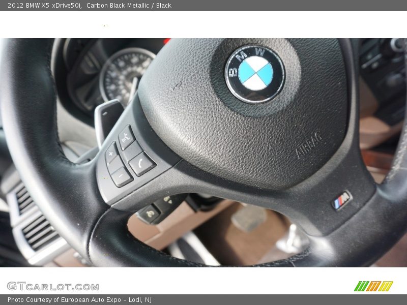 Carbon Black Metallic / Black 2012 BMW X5 xDrive50i