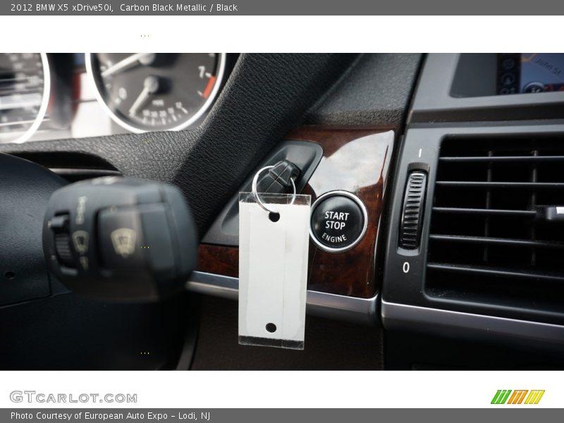 Carbon Black Metallic / Black 2012 BMW X5 xDrive50i