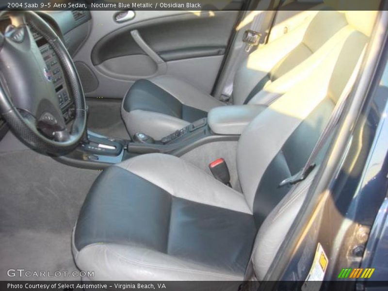 Nocturne Blue Metallic / Obsidian Black 2004 Saab 9-5 Aero Sedan