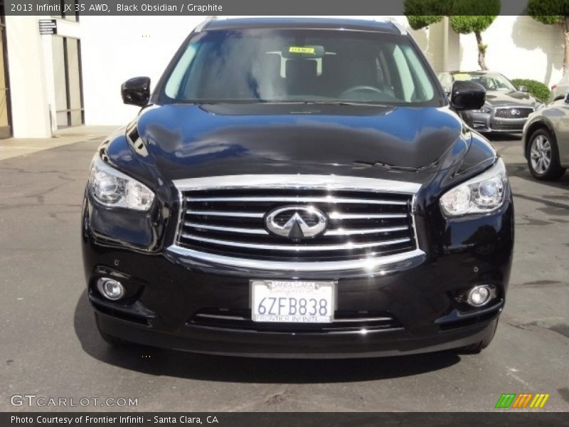 Black Obsidian / Graphite 2013 Infiniti JX 35 AWD