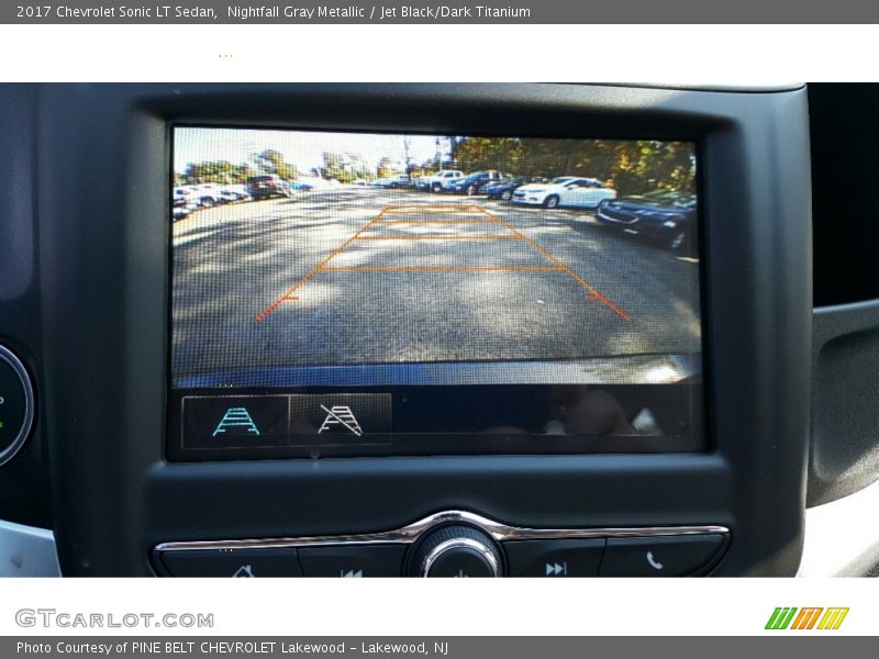 Nightfall Gray Metallic / Jet Black/Dark Titanium 2017 Chevrolet Sonic LT Sedan