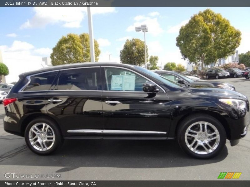 Black Obsidian / Graphite 2013 Infiniti JX 35 AWD