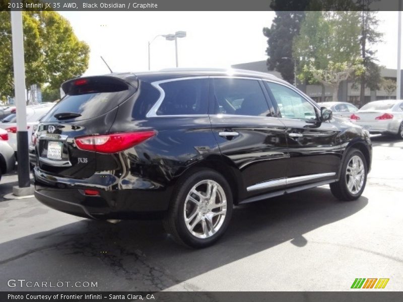 Black Obsidian / Graphite 2013 Infiniti JX 35 AWD