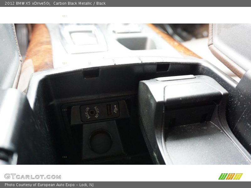 Carbon Black Metallic / Black 2012 BMW X5 xDrive50i