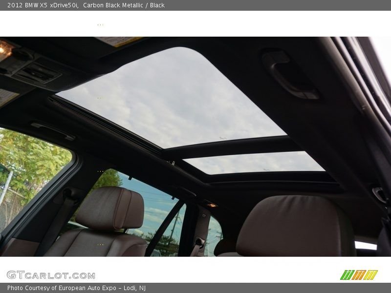 Carbon Black Metallic / Black 2012 BMW X5 xDrive50i