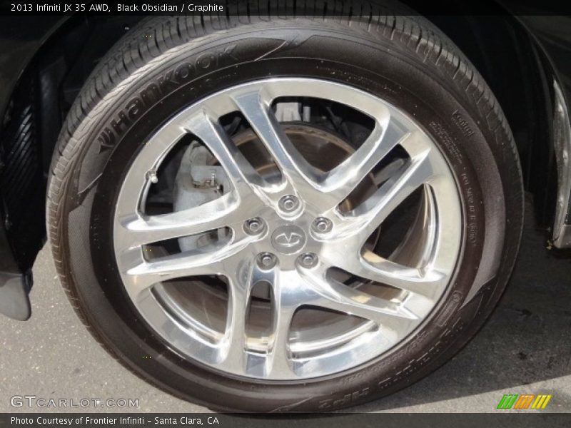 Black Obsidian / Graphite 2013 Infiniti JX 35 AWD