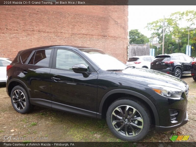 Jet Black Mica / Black 2016 Mazda CX-5 Grand Touring