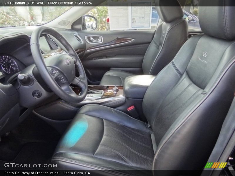 Black Obsidian / Graphite 2013 Infiniti JX 35 AWD
