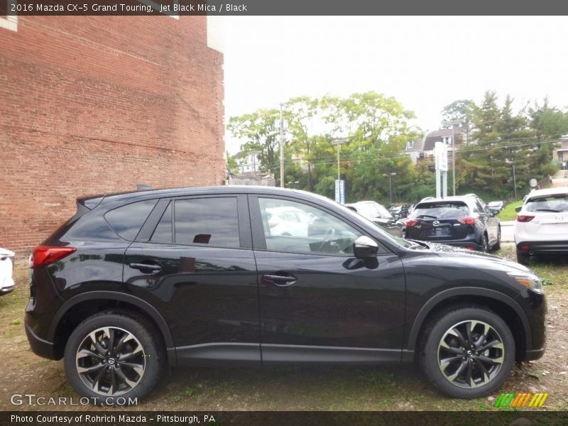 Jet Black Mica / Black 2016 Mazda CX-5 Grand Touring