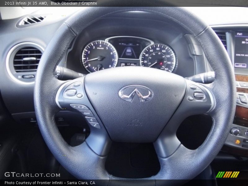Black Obsidian / Graphite 2013 Infiniti JX 35 AWD