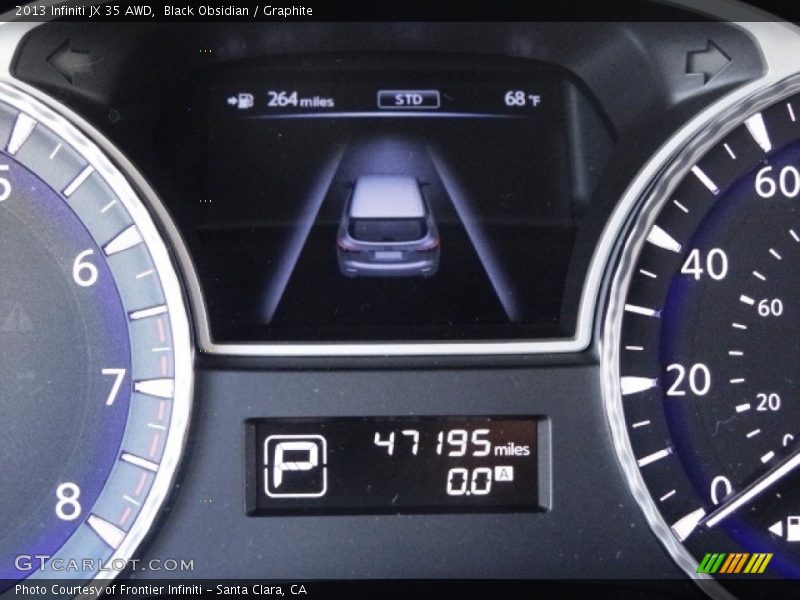 Black Obsidian / Graphite 2013 Infiniti JX 35 AWD