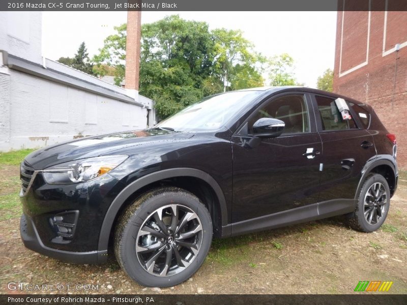 Jet Black Mica / Black 2016 Mazda CX-5 Grand Touring