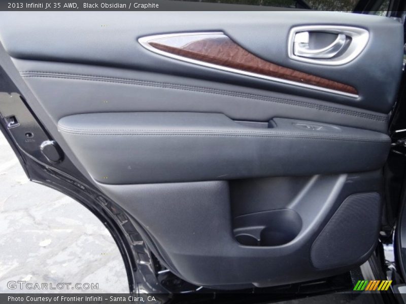 Black Obsidian / Graphite 2013 Infiniti JX 35 AWD
