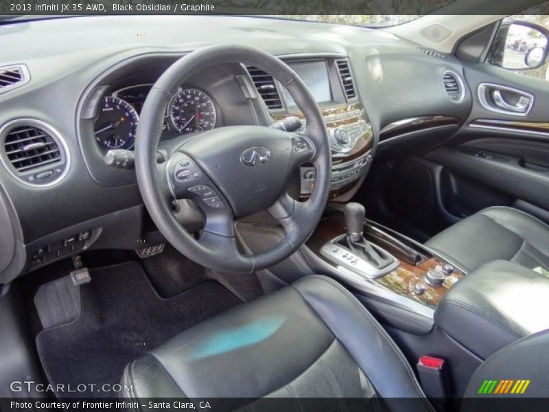 Black Obsidian / Graphite 2013 Infiniti JX 35 AWD