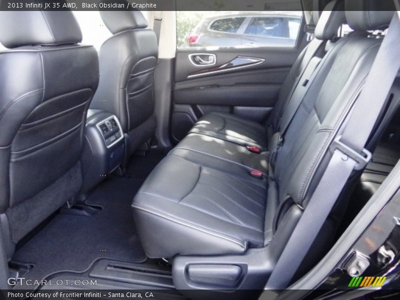 Black Obsidian / Graphite 2013 Infiniti JX 35 AWD