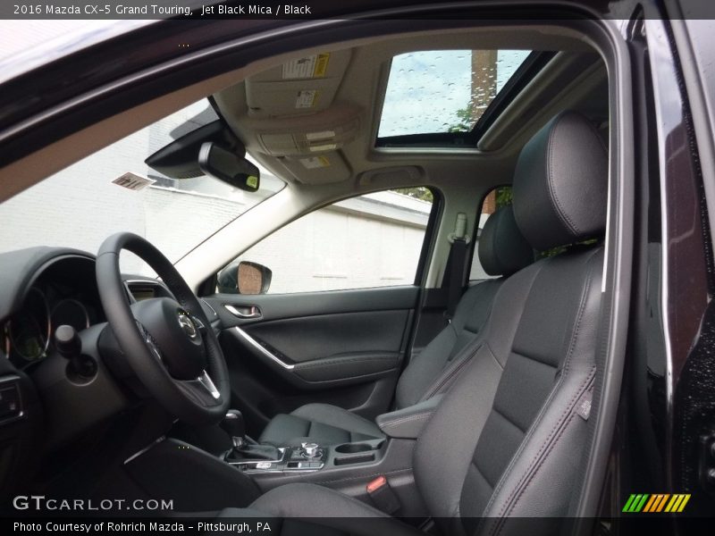 Jet Black Mica / Black 2016 Mazda CX-5 Grand Touring