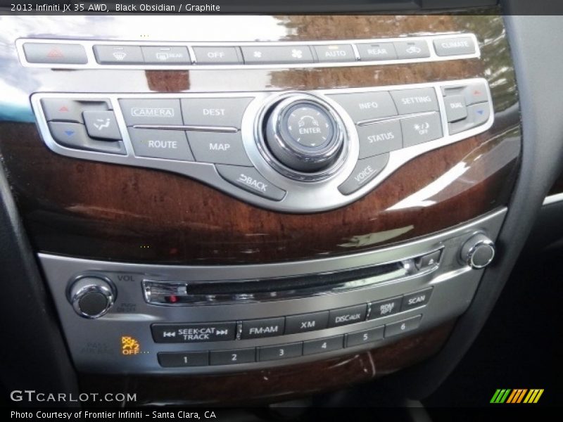 Black Obsidian / Graphite 2013 Infiniti JX 35 AWD