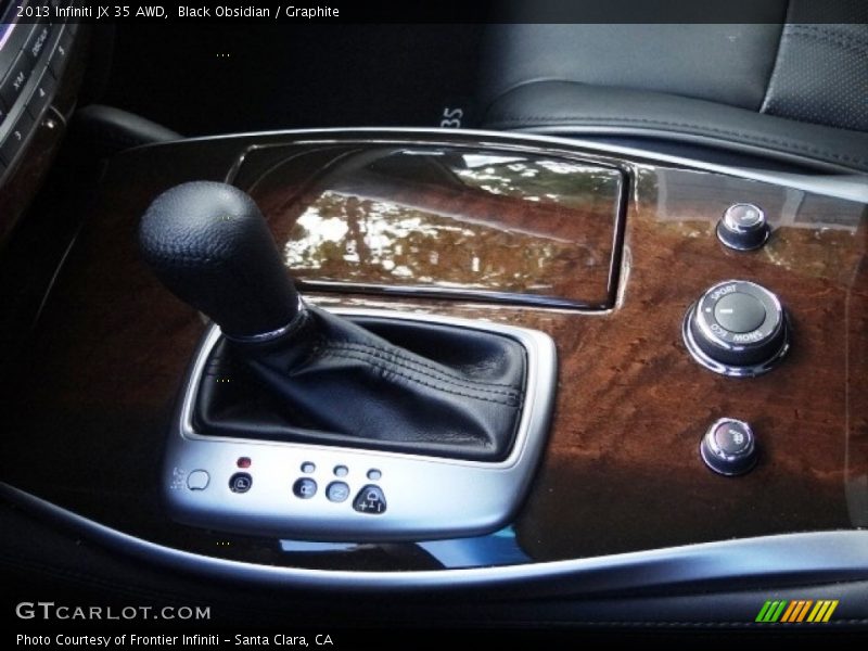 Black Obsidian / Graphite 2013 Infiniti JX 35 AWD