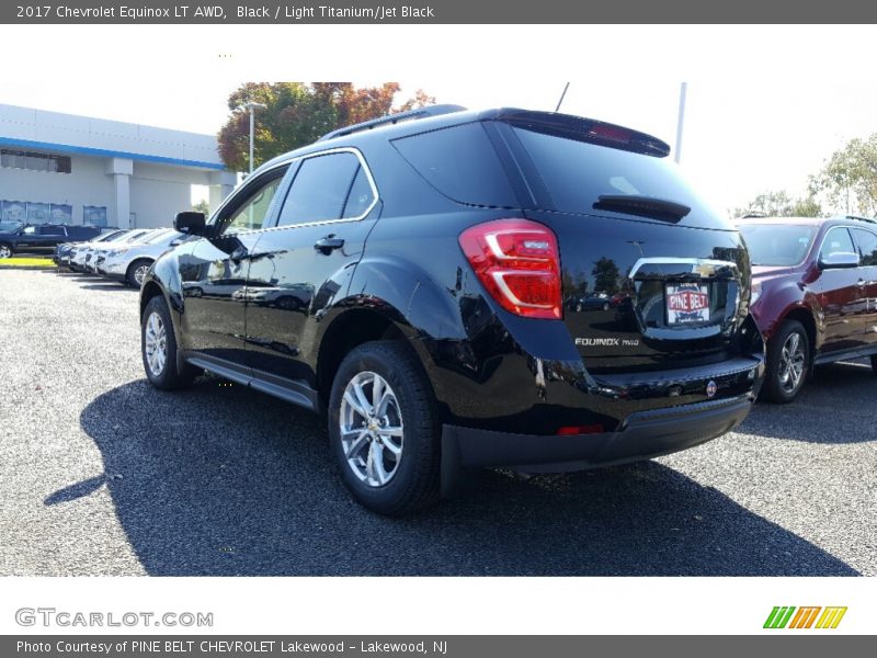 Black / Light Titanium/Jet Black 2017 Chevrolet Equinox LT AWD