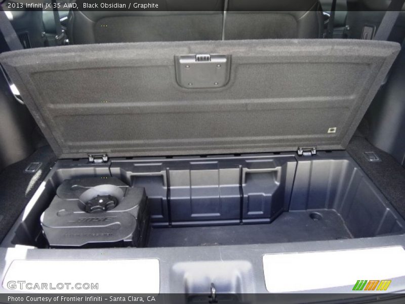 Black Obsidian / Graphite 2013 Infiniti JX 35 AWD