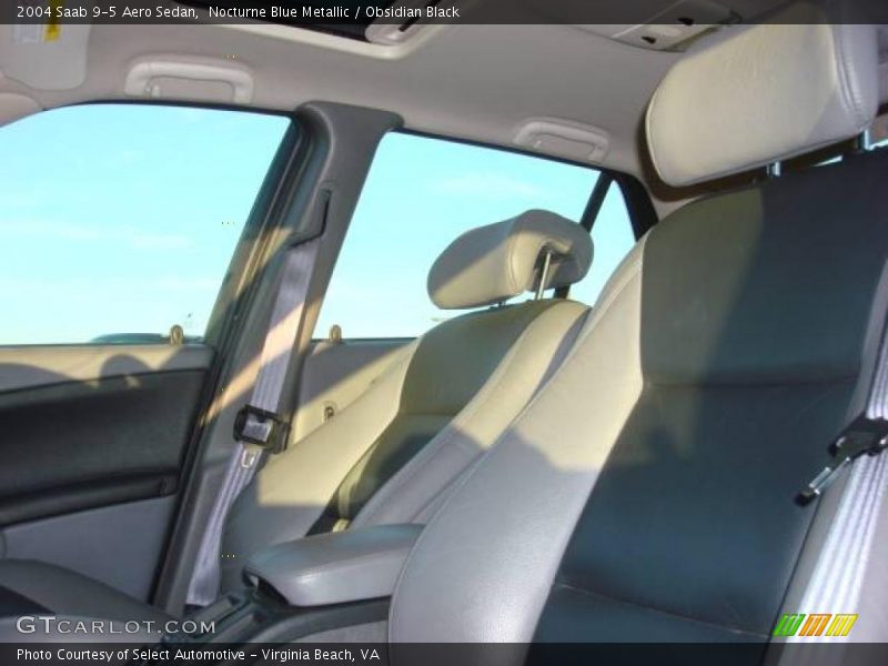 Nocturne Blue Metallic / Obsidian Black 2004 Saab 9-5 Aero Sedan