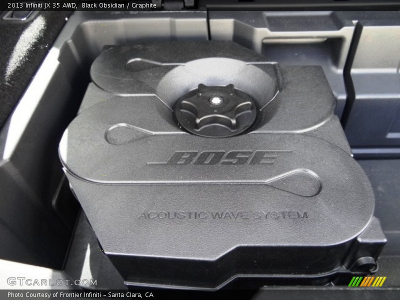 Black Obsidian / Graphite 2013 Infiniti JX 35 AWD