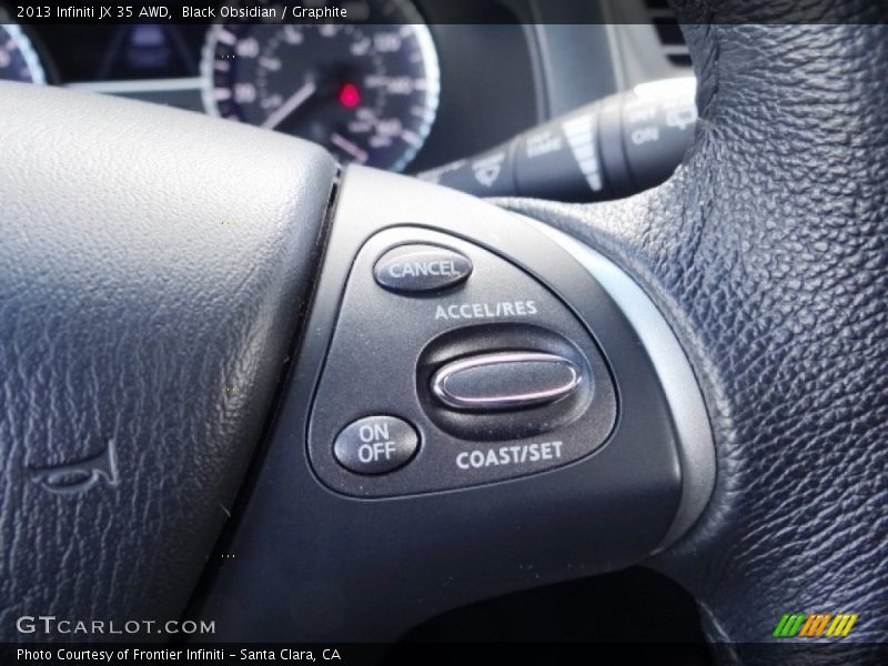 Black Obsidian / Graphite 2013 Infiniti JX 35 AWD