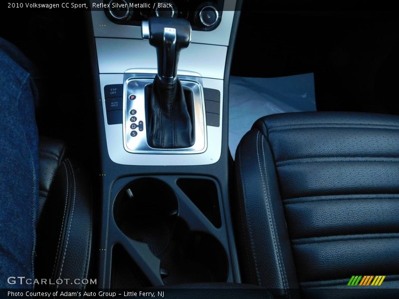 Reflex Silver Metallic / Black 2010 Volkswagen CC Sport