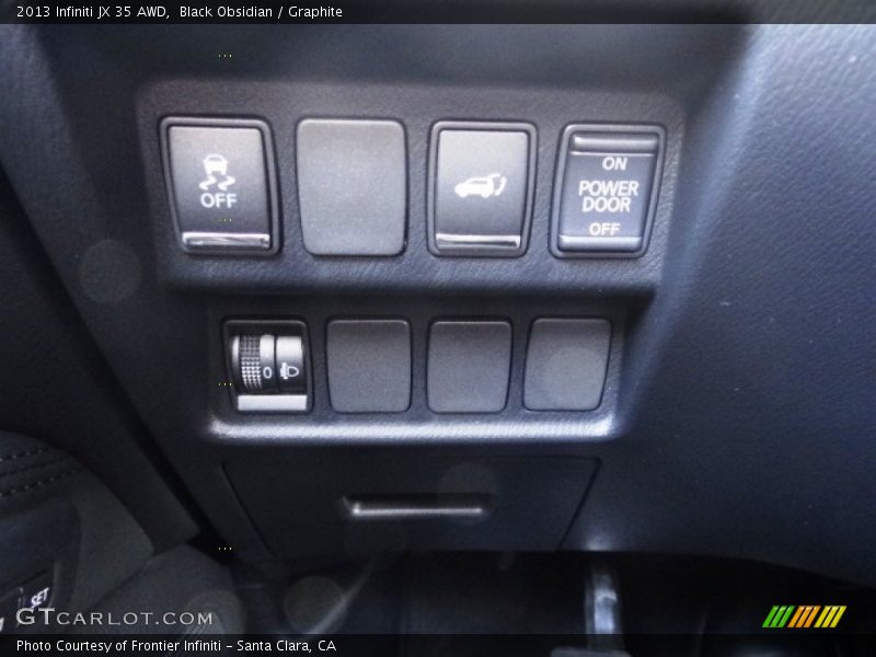 Black Obsidian / Graphite 2013 Infiniti JX 35 AWD
