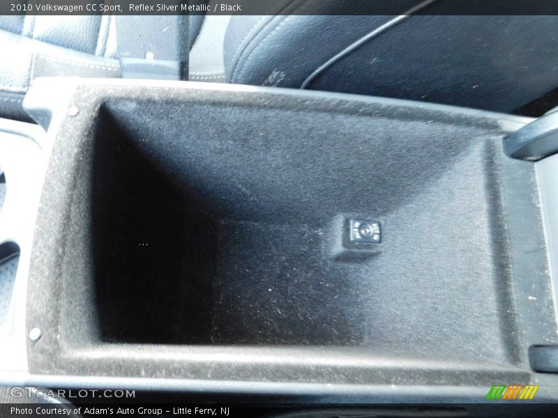 Reflex Silver Metallic / Black 2010 Volkswagen CC Sport