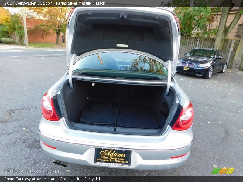 Reflex Silver Metallic / Black 2010 Volkswagen CC Sport