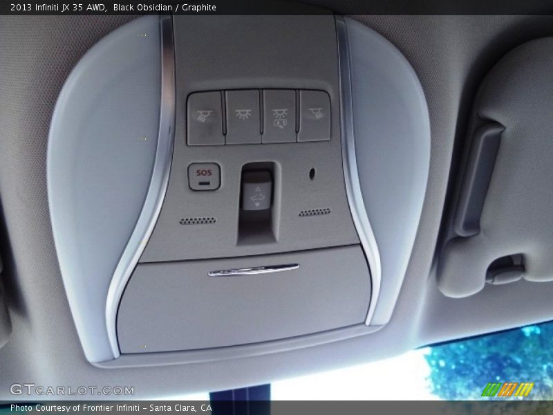 Black Obsidian / Graphite 2013 Infiniti JX 35 AWD