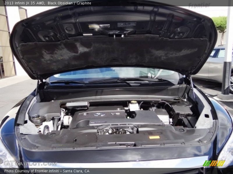 Black Obsidian / Graphite 2013 Infiniti JX 35 AWD