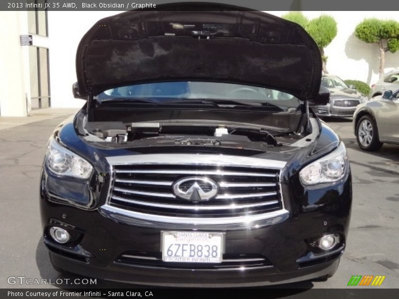 Black Obsidian / Graphite 2013 Infiniti JX 35 AWD